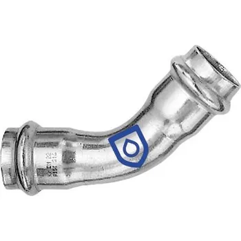 Fitinka FRABOPRESS INOX 15 oblouk 45° F x F