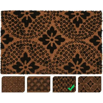 Rohožka HOMESTYLING Rohožka z kokosového vlákna 39 x 59 cm větve KO-A35400610vetv