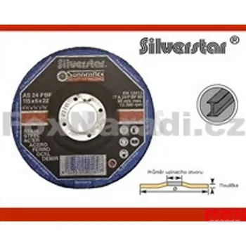 Brusný kotouč Sonnenflex Kotouč brusný na ocel 150x6,0x22,2mm SS, Sonnenflex