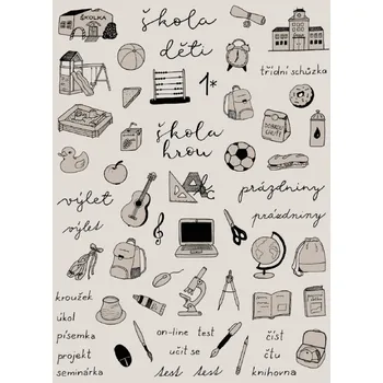 samolepka Samolepky - Děti a škola