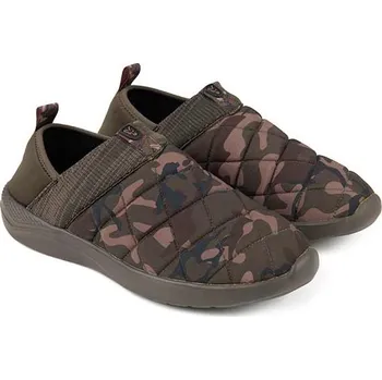 Rybářské oblečení Fox Nazouváky Bivvy Slippers 8/42 Camo/Khaki