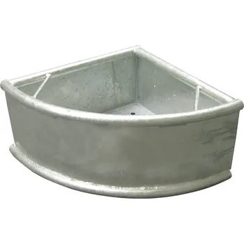 kbelík Rohový pozinkovaný žlab na krmivo 35 l