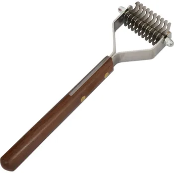 Kartáč pro zvířata Alcoso Trimovací hřeben MARS 3,5/36/10 střední širší Velikost: 3,5/36/10 střední širší