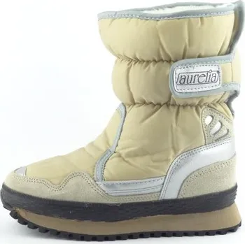 Dívčí sněhule Sněhule CJ2002-040 béžová, velikost 34