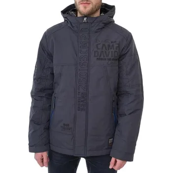 CAMP DAVID Pánská Bunda zimní s Kapucí BLUE Tmavá modrá M