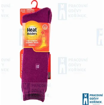 Pánské ponožky Heat Holders HH26FUS dámské podkolenky fuchsia