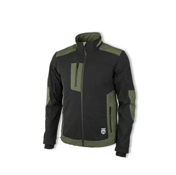 Pánské oblečení Bunda Bennon Erebos Strečová pánská pracovní zelená/černá - L 52-54