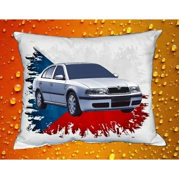 Povlak na polštářek Polštář s Českým autem 072 (auta České výroby)