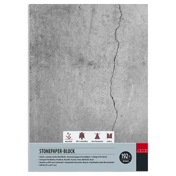 Blok AMI Stonepaper blok A4 192g kamenný papír (AMI Stonepaper blok A4 192g kamenný papír)