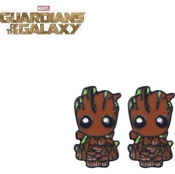 Seriál Smaltované náušnice Groot