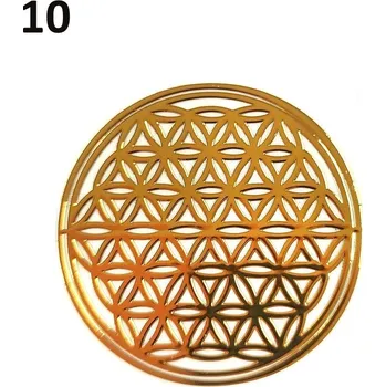 samolepka Orgonitové samolepky – zlatá barva Varianta: 10