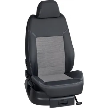 Potah sedadla Autopotahy Seat CORDOBA / od r.1993->, 5-dveří, KOMFORT > OR 0119 (OR 0119 / Tmavě šedý bok)