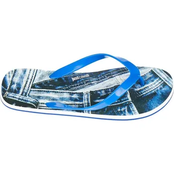 Dámské sandále Pánské pantofle A94 151 RMC Just Cavalli Beachwear Barva: Modrá, Velikost: EU 42
