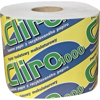 Toaletní papír Zahraniční výrobce Toaletní papír CLIRO 1000, 2-vrstvý 66m, 24 rolí ALF-100000099