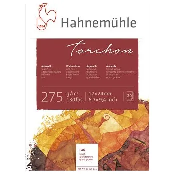 Blok Akvarelový blok HHM Torchon 275g 17x24cm (Akvarelový blok HHM Torchon 275g 17x24cm)