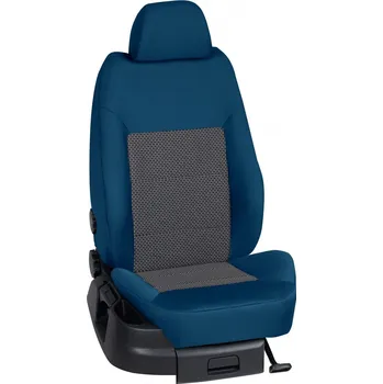 Potah sedadla Autopotahy Volkswagen MULTIVAN / od r.2016->, HIGHLINE, STANDARD > OR 0394 (OR 0394 / Modrý bok)