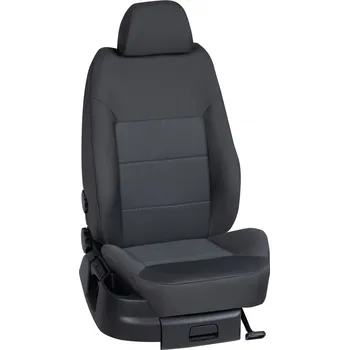 Potah sedadla Autopotahy Dacia LOGAN / od r.2014->, MCV, 5 dveří, STANDARD > OR 0056 (OR 0056 / Tmavě šedý bok)