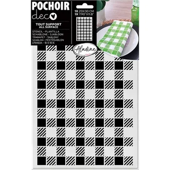 Aladine Šablona Aladine, 20x30 cm - Skotská kostka