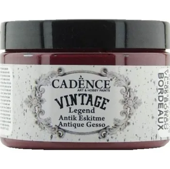 Cadence Barva s kamínky Cadence Vintage Legend, 150 ml - bordeaux, vínová