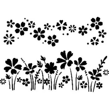 Cadence Šablona Cadence, 21x30 cm - Květinová louka