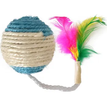 Hračka pro kočku Karlie Sisalový míček