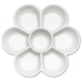 Paleta na barvy Porcelánová paleta průměr 18cm (Porcelánová paleta průměr 18cm)