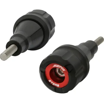Rám pro motocykl SEFIS STONE padací protektory univerzální M12 velikost nohy padáku pravá strana LEG2 - 40mm