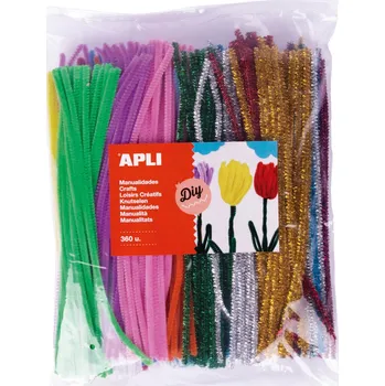Modelovací drátky APLI Jumbo / mix barev / 360 ks