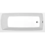 Polysan, LILY obdélníková vana 140x70x39cm, bílá, 72201