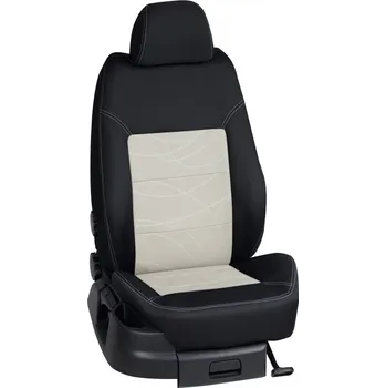 Potah sedadla Autopotahy Škoda ROOMSTER / od r.2006->, 5 dveří ( Roomster+Sport ), KOMFORT > OR 0227 (OR 0227 / Černý bok)