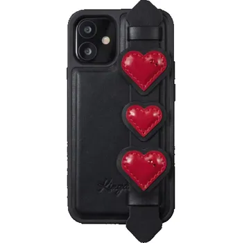 Pouzdro na mobilní telefon Kingxbar Kingxbar Sweet Series Gel Case zdobený originálním krystaly Swarovski s iPhone 12 Pro / iPhone 12 Black