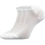3PACK bambusové kotníkové ponožky Lonka - Desi, bílá Barva: Bílá, Velikost: 39-42