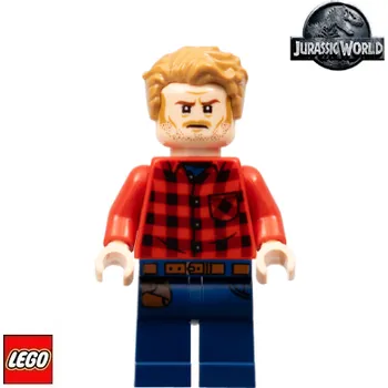 Stavebnice LEGO LEGO® Figurky LEGO Figurka Owen Grady, Flanelová košile jw089