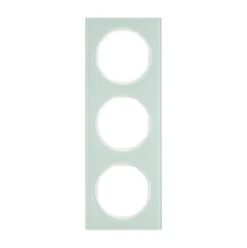 Elektrická zásuvka Rámeček BERKER 10132209 R.3 troj. bílá 10132209