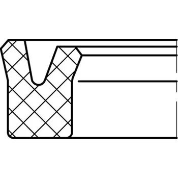 Manžeta 22x32x9/8 AU95 - DIN MA30 Rubena