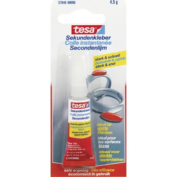 Průmyslové lepidlo tesa vteřinové lepidlo 57040-0 4.5 g