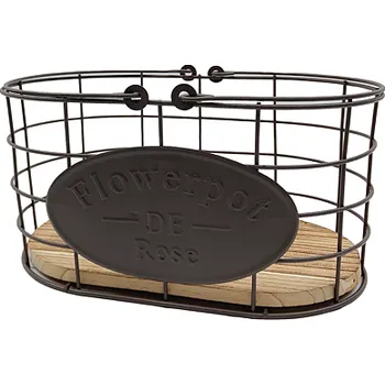 Prodex Košík kovový, oválný 26 x 15 cm Prodex AT132