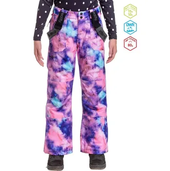 Snowboardové kalhoty Dětské SNB & SKI kalhoty Meatfly Girly 23/24 Peach Aquarel 158