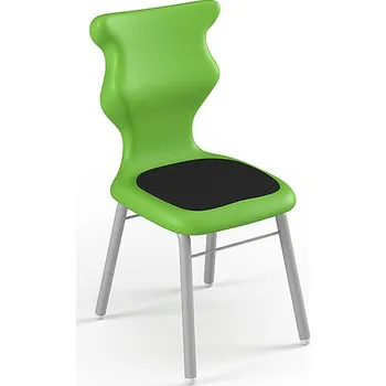 Entelo Židle Classic Soft velikost 1, sedák zelený/opěradlo bílé