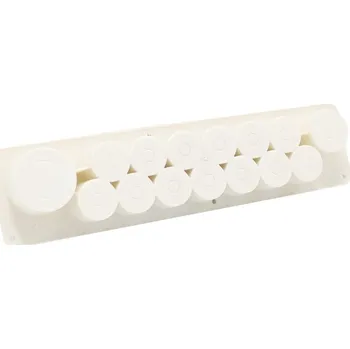 Rozvaděč ELEKTRO BEČOV Deska HTP-15 průchodková bílá G540225