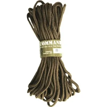 Lano Padáková šňůra - BÉŽOVÁ 5mm/15m (Padákové lana a šnůry. Padáková šňůra - BÉŽOVÁ o délce 15m a šířce 0,5cm, nosnost cca 200kg.)