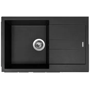 Granitový dřez Sinks AMANDA 780 Pureblack