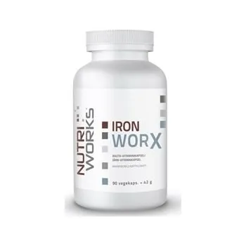 Zdraví NutriWorks Iron Works 90 kapslí