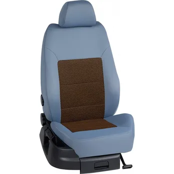 Potah sedadla Autopotahy Citröen BERLINGO / od r.2019->, 7 Míst ( Multispace ), STANDARD > OR 0316 (OR 0316 / Světle modrý bok)