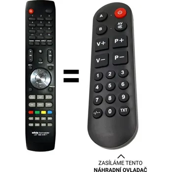 Silva Schneider LDT15-120HD náhradní dálkový ovladač pro seniory