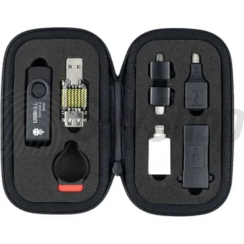 Gadget Zabijácká flash USBKill V4 Kit pro okamžité zničení počítače nebo chytrého telefonu a ochranu před vykradením dat, Verze Basic-Kit Spy Shop