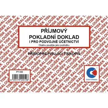 Baloušek Tisk PT030 příjmový pokladní…