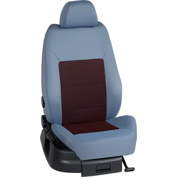 Potah sedadla Autopotahy Škoda RAPID / od r.2018->, 5 dveří,( Monte Carlo ), STANDARD > OR 0317 (OR 0317 / Světle modrý bok)