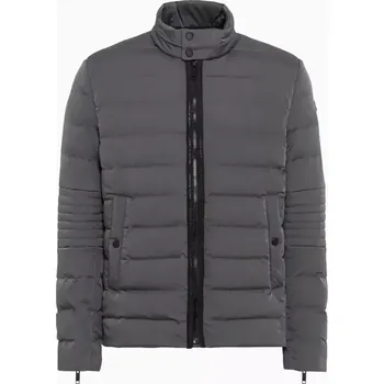 Pánská casual bunda PORSCHE DESIGN Active lightweight jacket Lehká zateplená prošívaná bunda antracitově šedá (Lehká bez péřová bunda s horizontálním prošíváním.)