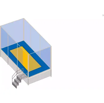 Trampolína Eurotramp Trampoline Trampolína EUROTRAMP Stationary OUTDOOR